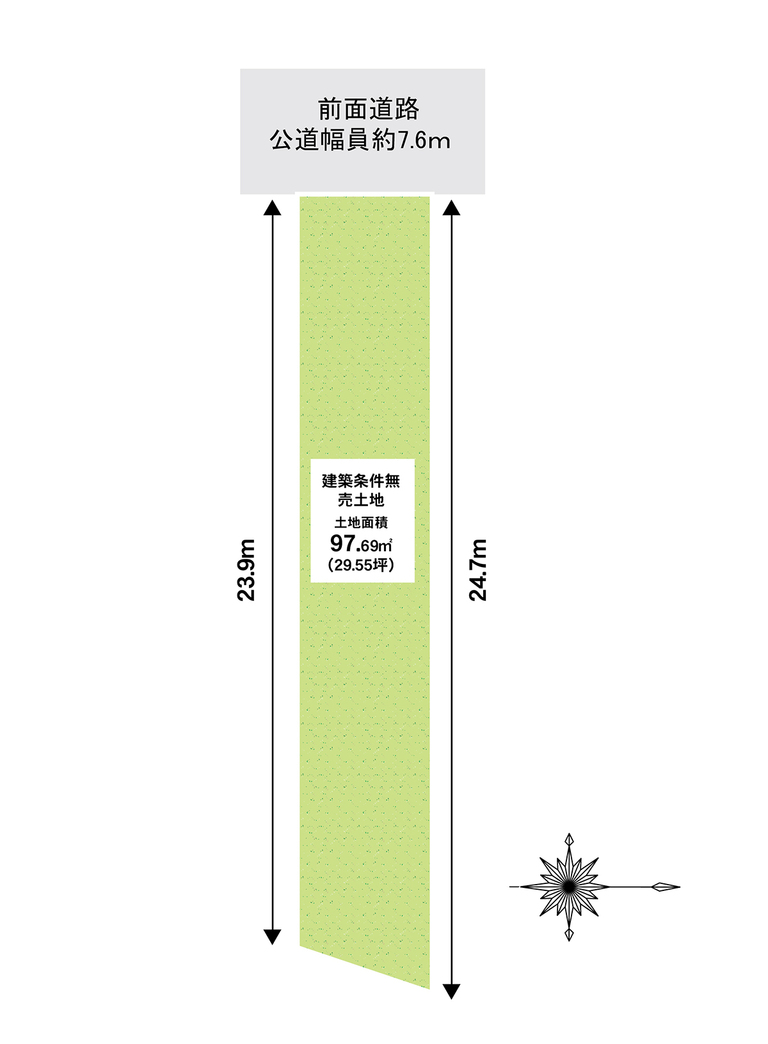 山科区北花山　売土地