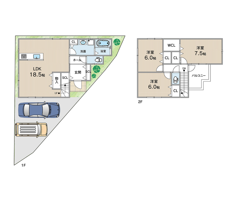 山科区西野八幡田町　新築一戸建